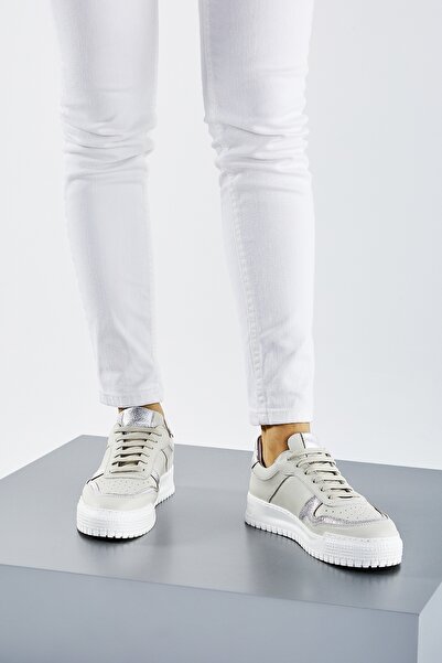 Valmenti Celeste Kadın Beyaz Multi Hakiki Deri Sneakers & Spor Ayakkabı