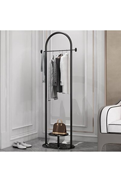 larissa design Askılık Metal Portmonto Siyah