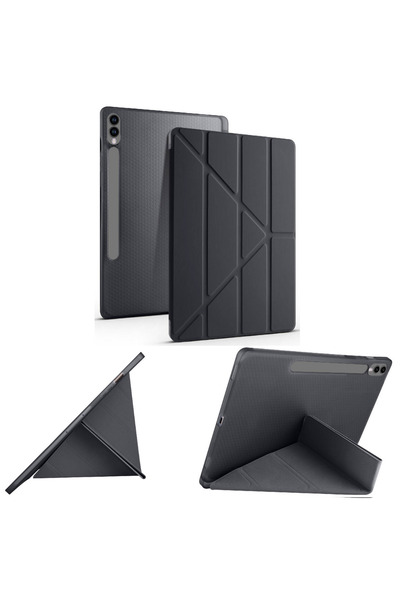 İncisoft Samsung Galaxy Tab S9 Plus / Tab S9 FE Plus Uyumlu Kılıf Kalem Bölme...