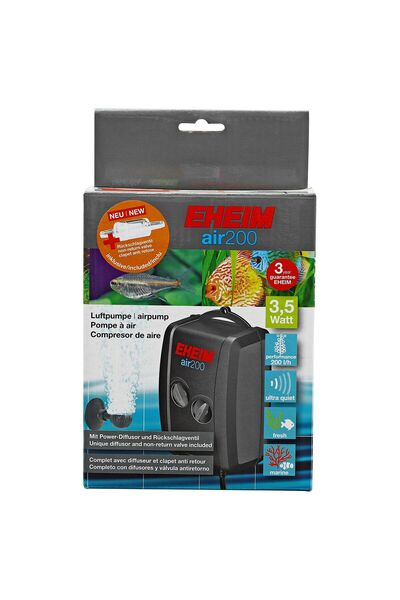 Eheim Air Pump 200 (3702) Hava Motoru Çift Çıkış (Ultra Sessiz)