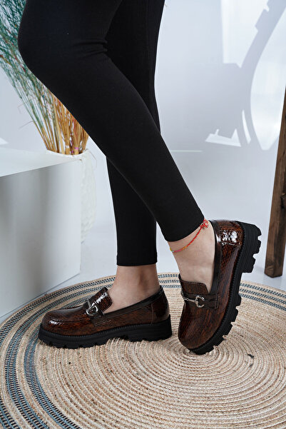 Osso Hakiki Deri Kadın Makosen Ayakkabı 222134101