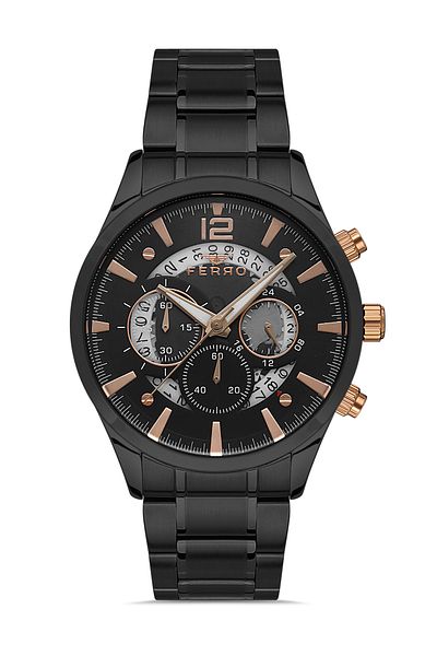 FERRO Men's Wristwatch - Steel Cord