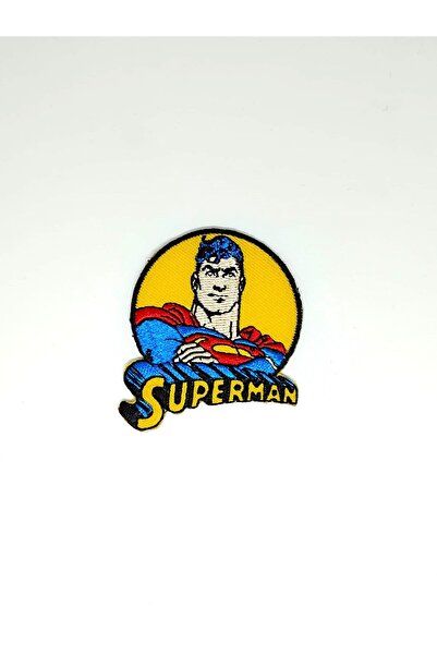 DC COMICS Naželježna zakrpa Tkano Vezena Arma Superman leti (ORIGINALNI LICEN...