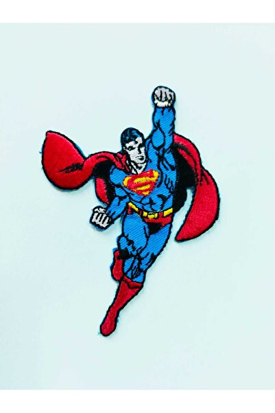 DC COMICS Naželjka za peglanje Tkano Vezena Arma - Naželjka - Supermen leti (...