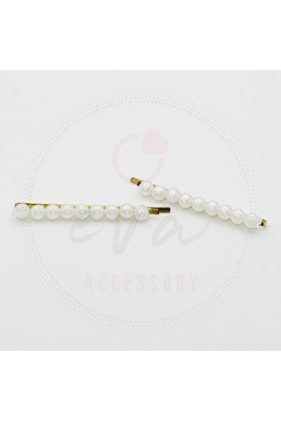 Eve Accessory İncili İkili Tel Toka