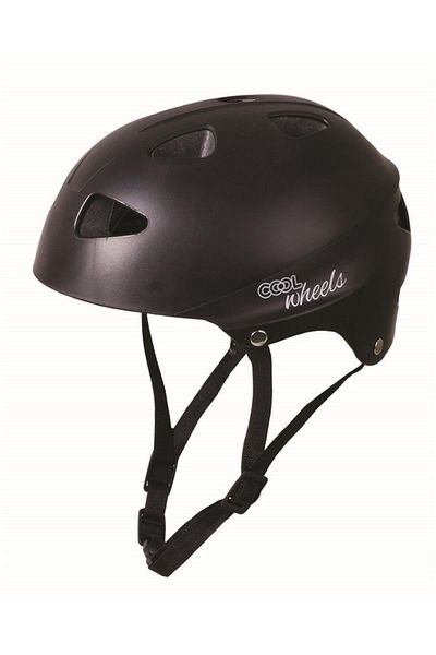 Cool Wheels Black Children's Helmet