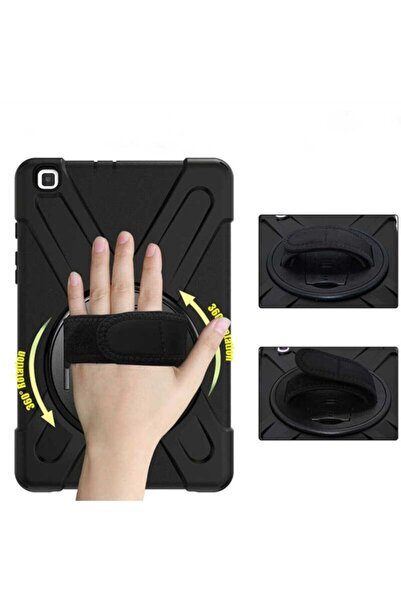 TEKNETSTORE حافظة سامسونج جالاكسي تاب S6 لايت 10.4" P610/p620 حافظة لوحية مدرعة من السيليكون مع حزام