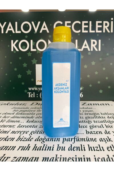 YALOVA GECELERİ Akdeniz Akşamları Kolonyası 1 Lt Bidon