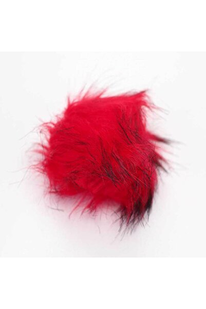 Ritzz Pălărie Beanie Pompon - Roșu Gri