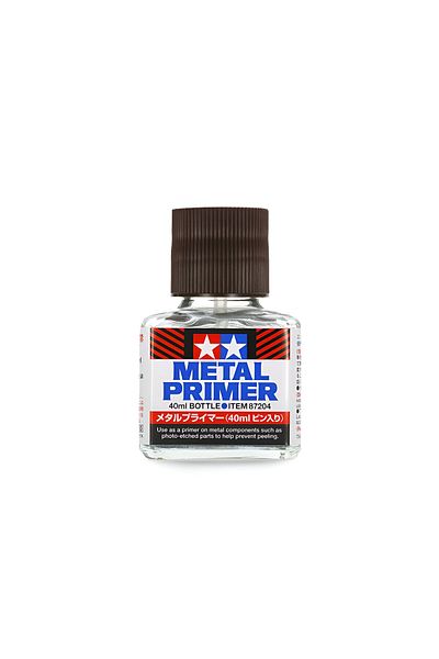 TAMIYA Metal Transparent Primer - Metal Primer (40 ml), Hobby Painting Material