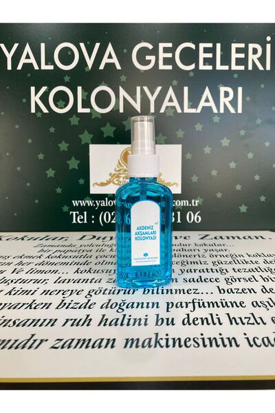 YALOVA GECELERİ Akdeniz Akşamları Kolonyası 100 ml