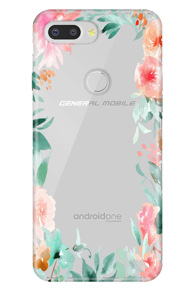General Mobile GM 9 Pro Uyumlu Kılıf Silikon Desenli Tam Koruma Resimli Çerçe...