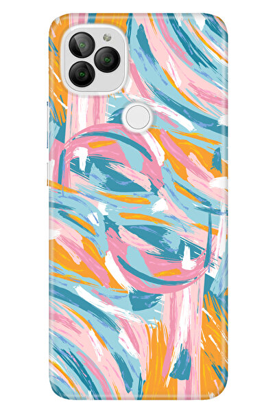 General Mobile GM 22 / GM 22S Uyumlu Kılıf Silikon Desenli Tam Koruma Resimli...