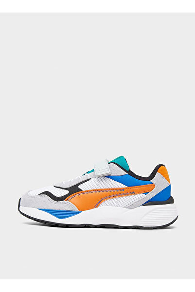 Puma حذاء المشي للأولاد باللون الأبيض 38605101   RS-Metric AC+ PS