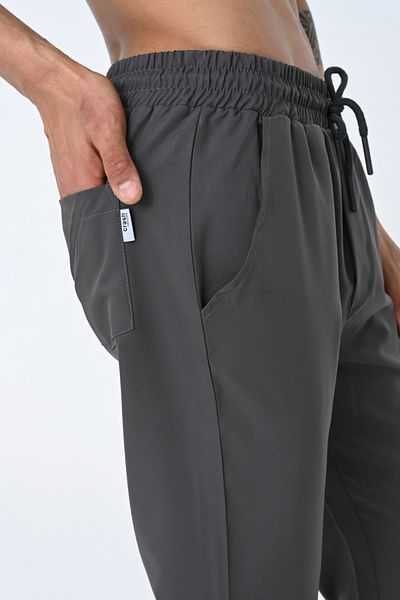AMAZING CRASH Rubber Leg Raised Jogger Pants
