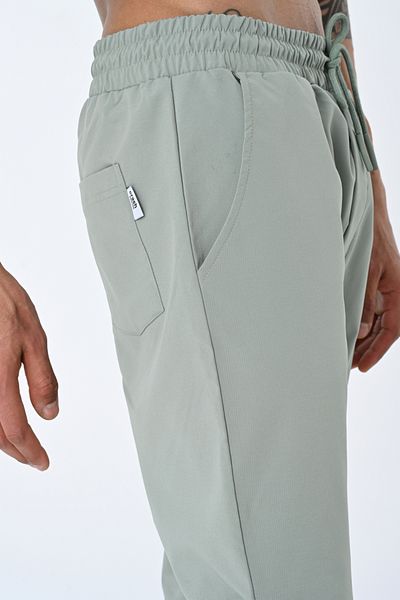AMAZING CRASH Rubber Leg Raised Jogger Pants