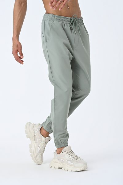 AMAZING CRASH Rubber Leg Raised Jogger Pants