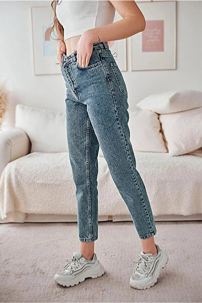 Ramrod Blugi boyfriend din Lycra, din material textil Mirhan Solmaz