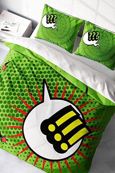 MonoHome Set cuvertură de pilota dublă 3D King Size Vă rugăm să acordați aten...