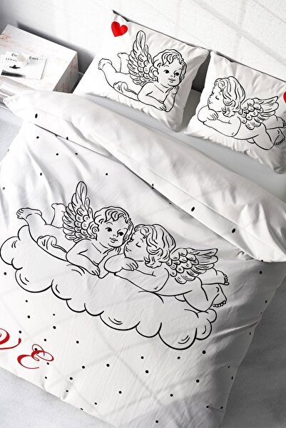 MonoHome Angel Modern King Size Двоспальний постільний комплект - 220x240см