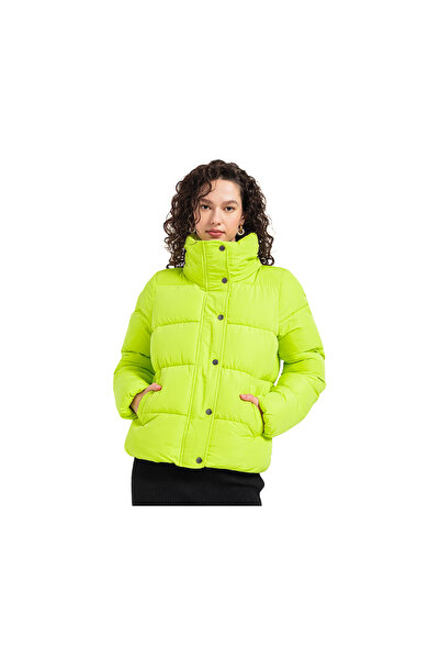 ONLY Palton casual pentru femei Onlnewcool Puffer 15295424 -LIMADE Verde