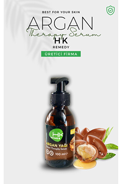 HK Remedy Argan Saç, Yüz ve Vücut Terapi Serum 100 ml