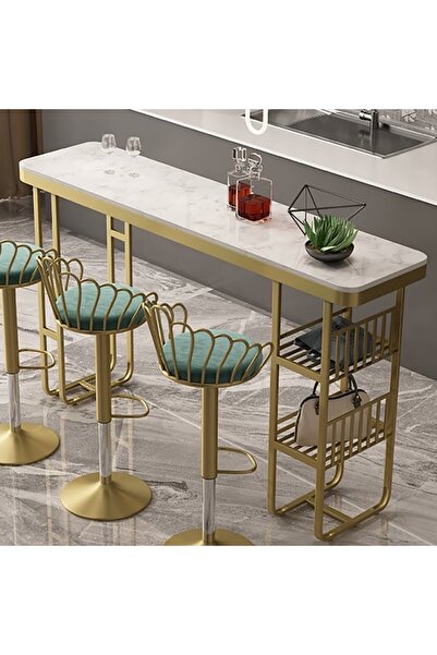 larissa design Bar masası metal (Sandalyeler hariç)