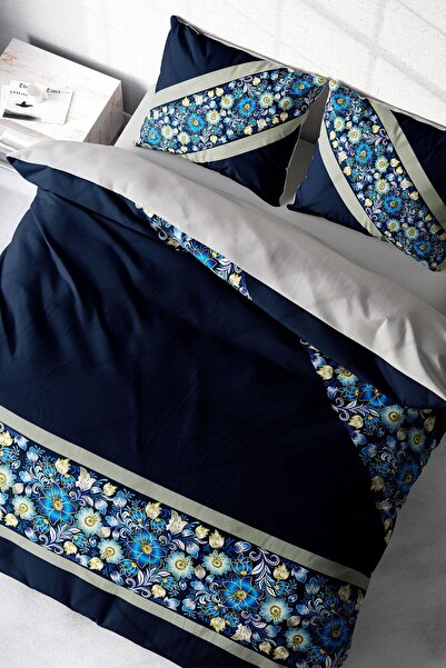 MonoHome Secret Garden King Size Double Duvet Cover Set - 220X240Cm Natural M...