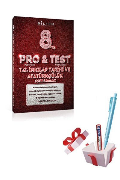 Bilfen Yayıncılık 8. Sınıf PRO&TEST Soru Bankası T.C. İnkılap Tarihi ve Atatü...