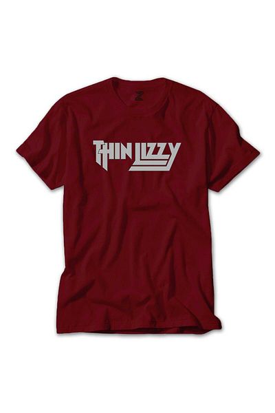 Z zepplin Λεπτό κόκκινο μπλουζάκι με λογότυπο Lizzy
