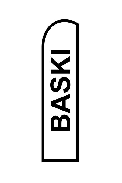 Bayrak Yelken Bayrak Baskı