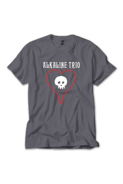 Z zepplin Alkaline Trio Hearth Gray T-Shirt