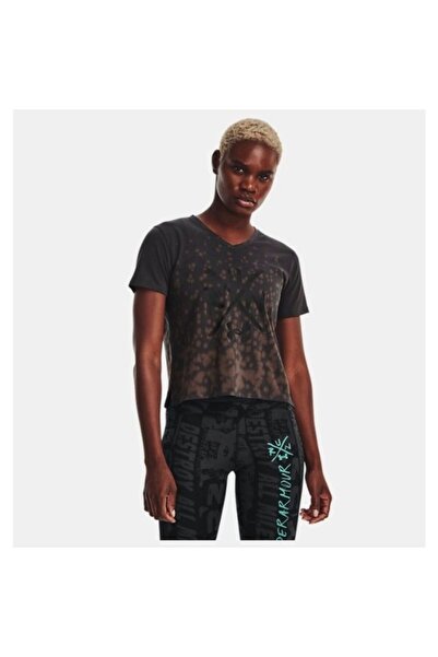 Under Armour Women's Ua Destroy BROWN COLOR Miles Short Sleeve