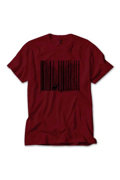 Z zepplin Κόκκινο μπλουζάκι Forest Barcode