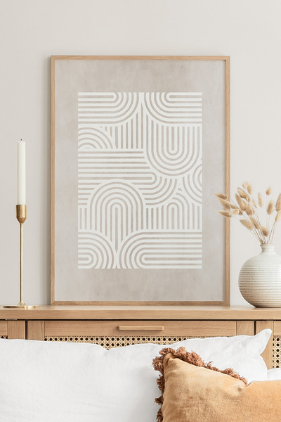 Artavessa طاولة MDF ذات إطار من قطعة واحدة