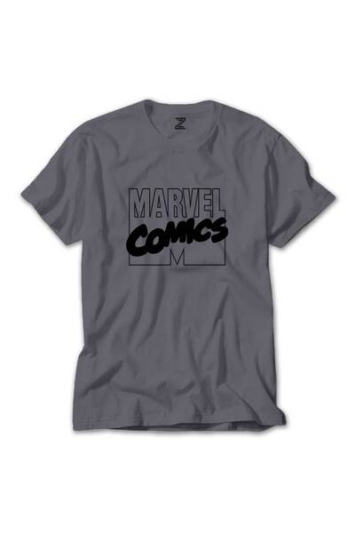 Z zepplin Marvel Comics Gray T-Shirt