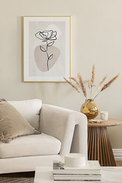 Artavessa Tek Parça Çerçeve Görünümlü Mdf Tablo