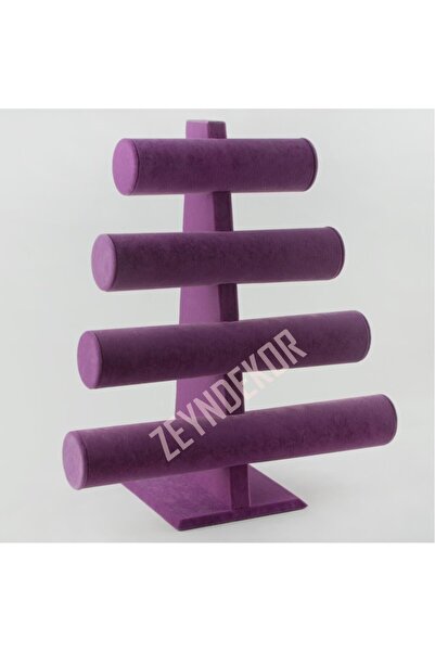 Zeyn Dekor Βάση για τέσσερα βραχιόλια, μωβ