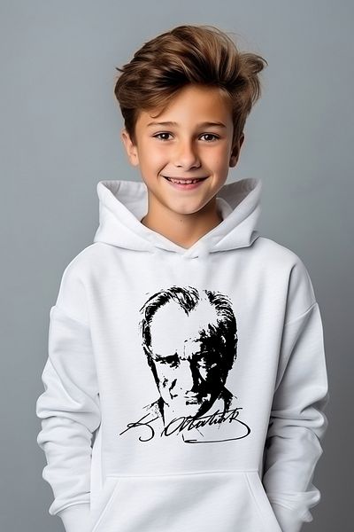 ADA BEBEK ÇOCUK Φούτερ με στάμπα Ataturk για αγόρι