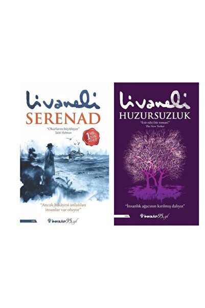İnkilap Yayınevi Serenad - Huzursuzluk - Zülfü Livaneli
