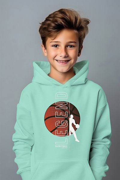 ADA BEBEK ÇOCUK Големи суитшърт с щампа на легендата за момче