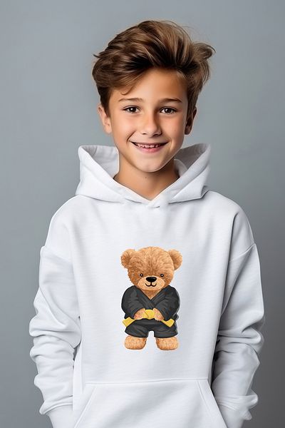 ADA BEBEK ÇOCUK Φούτερ Boy's Judoman Boho Printed Oversize