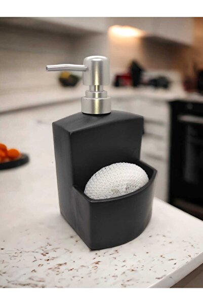 Mucha Luxury Porcelain Sponge Kitchen Liquid Soap Dispenser Dish Detergent Di...