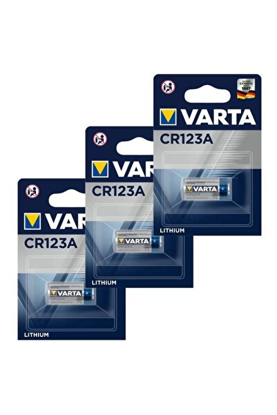 Varta 3 Adet Cr123a 3v Lityum Pil