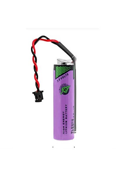 Tadiran Er6v Aa 3.6v Lityum Cnc Plc Pili Siyah Soket