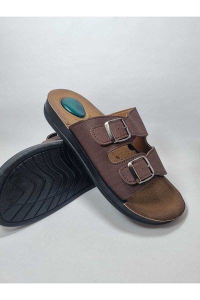 abinstore Gel Orthopedic Sole Slippers Casual Buckle Adjustable Comfortable Slippers (With Heel Spurs)
