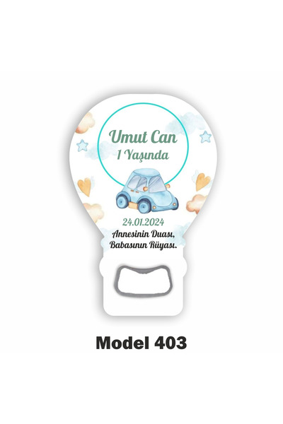 Nar Promosyon 30 Adet Balon Açacak Magnet - Arkası Mıknatıslı Hediyelik - Amb...