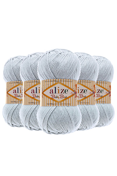 Alize Baby Best Anti Pilling pređa za ručno pletenje za bebe (5 kom) - 224 roza