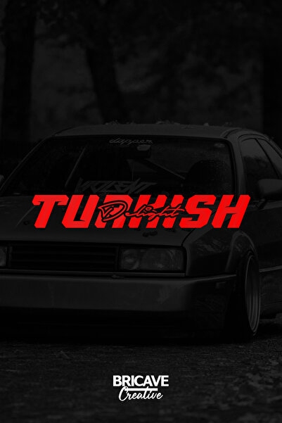 Bricave ملصق ملصق للزجاج الأمامي للسيارة والدراجات النارية JDM تركي ديلايت 29...