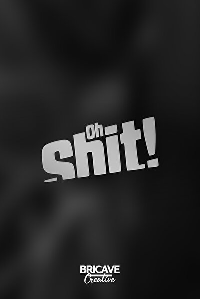 Bricave ملصق ملصق للزجاج الأمامي للسيارة والدراجة النارية NoShit JDM مقاس 14x...